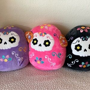 Squishmallow Day of the dead 3 piece set